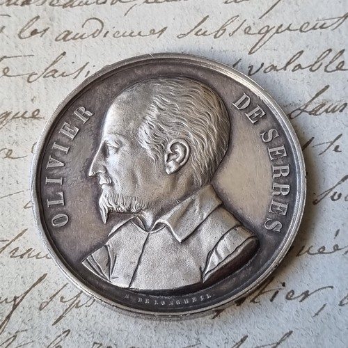 Médaille argent ancienne - argent,