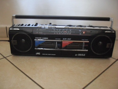 Jvc w44g boombox - rc-w44g,