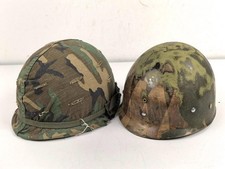 U.S. Army, M1 steel helmet . Liner 1985 dated