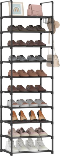 Schuhregal stufiger - schuhregal,, 10-stufiger
