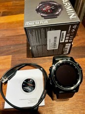 Garmin Fenix 5X Plus Saphir 47mm GPS Smartwatch - Schwarz