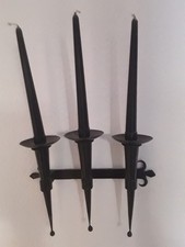 mittelalterlicher geschmiedeter Metallleuchter