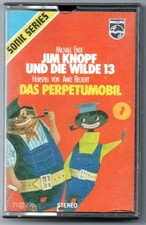 Hörspielkassette: JIM KNOPF UND DIE WILDE 13 (1)/Das Perpetumobil (Philips) 1975
