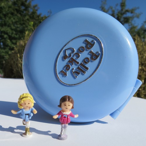 Mini polly pocket - pocket, blue
