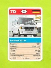 Mercedes Benz Karte - Lorinser 207 D - Nr.7D