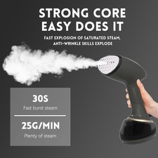 SUPERLEX 1700W Dampfglätter Steamer - 1700W & 350ml I Dampf glätter dampfbürste