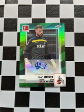 2020-21 Topps Chrome Bundesliga Auto Timo Horn Green /99 1. FC Köln
