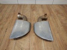 Auspuffblende VW Touareg II Facelift Endrohr links & rechts 7P6253681 S Original