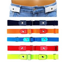 Damen Herren Stretchgürtel ohne Schnalle 70-120cm sehr dehnbar verstellbar B 3cm