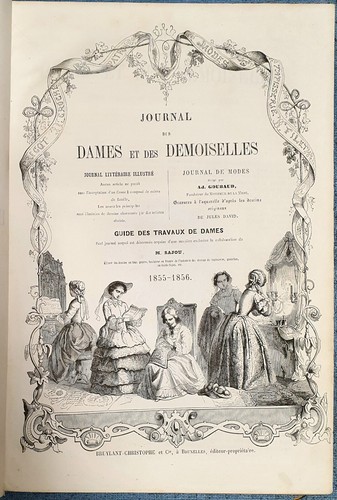 1855 1856 journal des dames - journal,