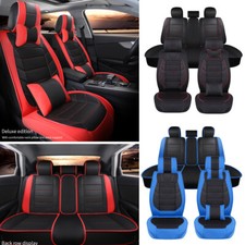 5-sitz/Set Komplettsatz Leder Universal Auto Sitzbezüge Sitzschutz Schonbezüge