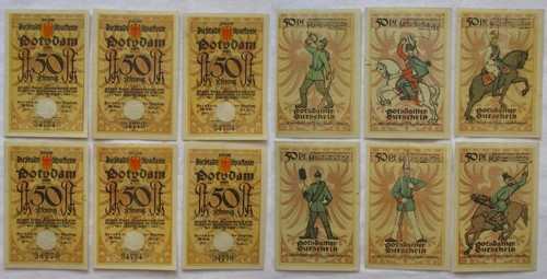 Pfennig banknoten - x,