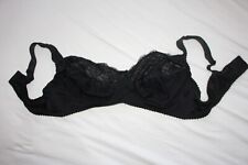 Schwarzer BH Passfit  Gr. 110 C mit Seitenstreben