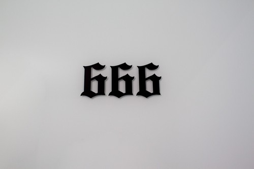 666 devil teufel aufkleber - devil,