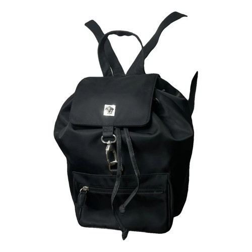 Gianni versace black leather - black,