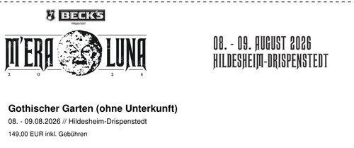 Mera luna gothic - luna, garden