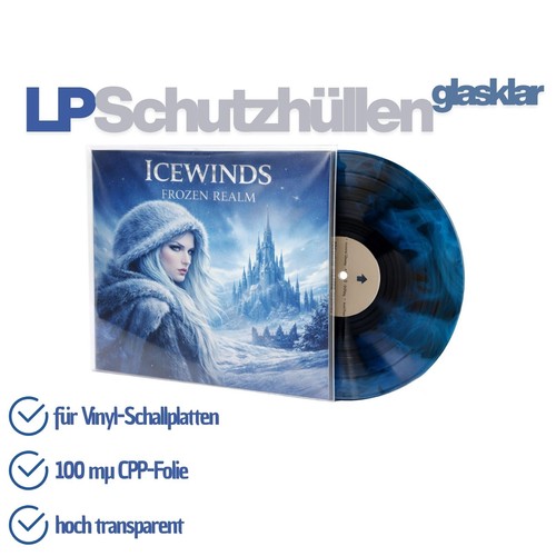 1000 glasklare cover - st, lp