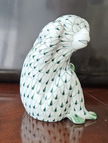 Affen porzellanfigur von - affen-porzellanfigur,