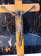 Antikes Wandkreuz Kruzifix