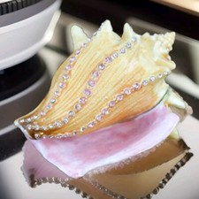 Schmuckdose Muschel Pillendose