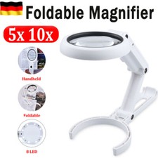 Handlupe 8LED mit Ständer