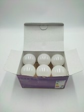 LED Glühbirnen E27 PHILIPS 6 Stück Frosted 60 W  Warmweiß 806 Lumen