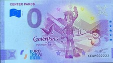 SCHEIN 0 EURO CENTER PARCS Deutschland 2021 Nummer RADAR 2222