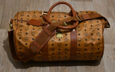 MCM Weekender Reisetasche Tasche cognac braun Vintage TOP!!!