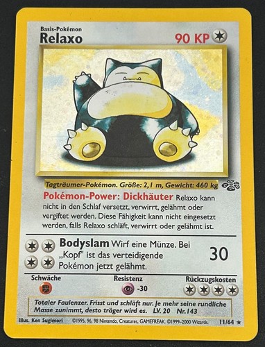 Pokémon tcg relaxo 64 - tcg,