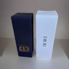 Dior dunkelblaues Lippenstiftetui mit Spiegel