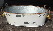 Zinktopf Zinkwanne m. Henkel