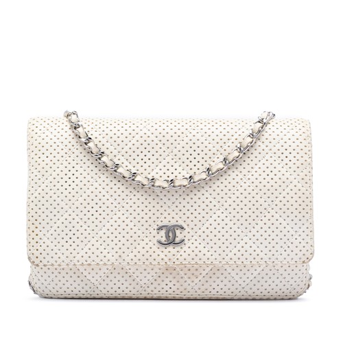 Chanel quilted perforated - cc,