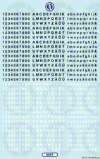 9961 - Decals Zahlen und