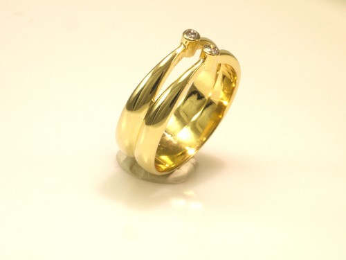 585 gold ring - gold, 14