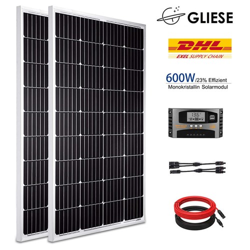 600 watt solarmodul set - watt,