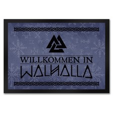 Wikinger fußmatte walhalla - wikinger,