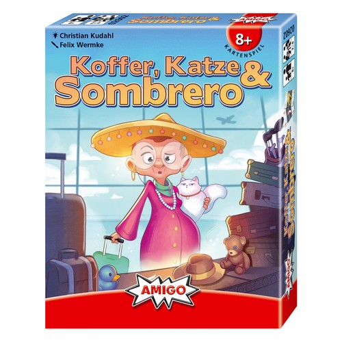 Koffer katze sombrero mbe3 - koffer, &