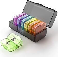 Tablettenbox 7 Tage 2 Fächer