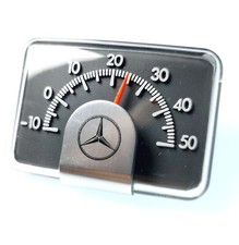 Original Mercedes Bimetall Reliefskala Auto Innen Thermometer 679970.51 aus 1982