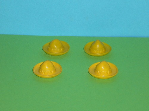 Playmobil vier mexikanerhüte - playmobil,