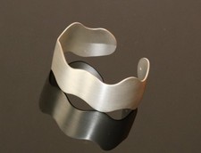 Eleganter Eyecatcher - echt Silber Armreif - ca. 38,40 Gramm - 925 Sterling