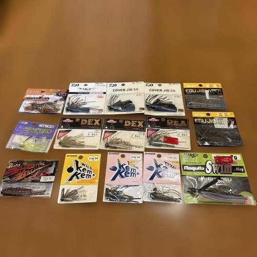 Rubber jig set - and, unused