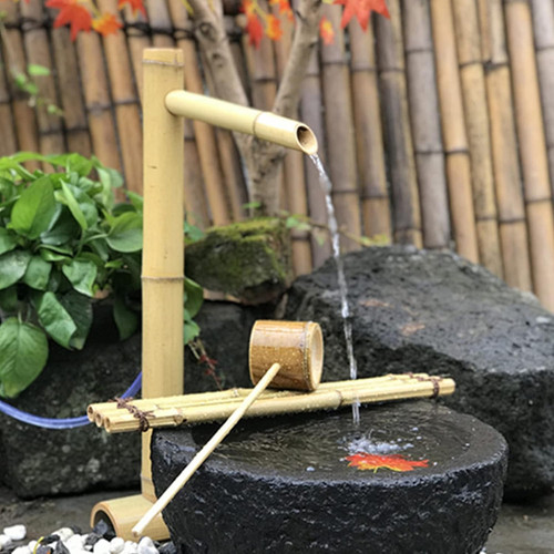 Zen garten brunnen - zen-garten-brunnen,, bambus