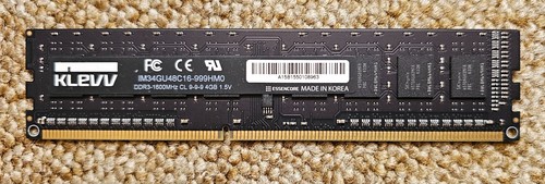 Klevv 4gb ddr3 1600mhz - 1600mhz, pc