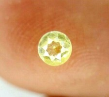 Natürlich Echt Diamant 0.30TCW Intense Gelb Rund Rose Cut Für MUTTERTAG Geschenk