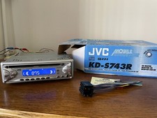 JVC KD-S743R Retro Vintage CD Receiver, Original Box.