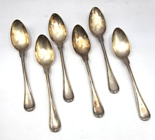 ANTIK 6er Löffel SET Jugendstil Christofle Paris - France Versilbert um 1900