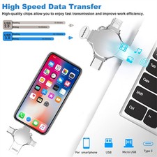 4in1 256GB Metall USB 3.0 Typ