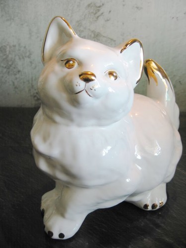 Porzellan katze groß - porzellan-katze,