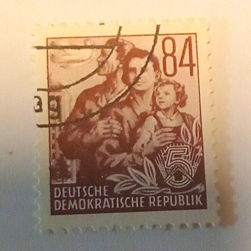 Ddr briefmarke pfennig - ddr, 84